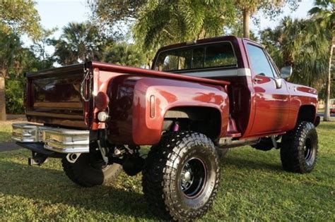 1976 CHEVROLET K10 STEPSIDE SCOTTSDALE 4X4 SILVERADO RESTORED SHORT BED for sale: photos ...