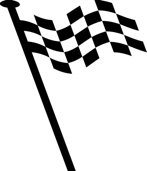 Clipart - Racing flag