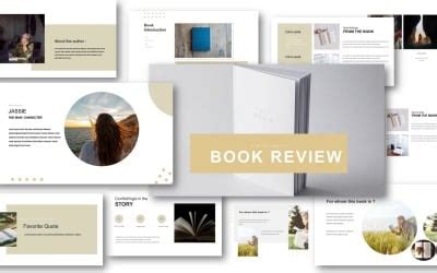 Book Review PowerPoint Template - Awesome Slides