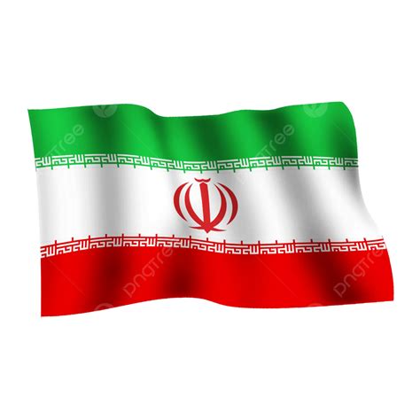 Iran Waving Flag On Transparent Background, Iran Flag, Waving Flag ...