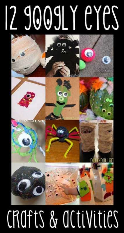 Googly Eyes Crafts & Activities for Halloween - Hands On As We Grow®