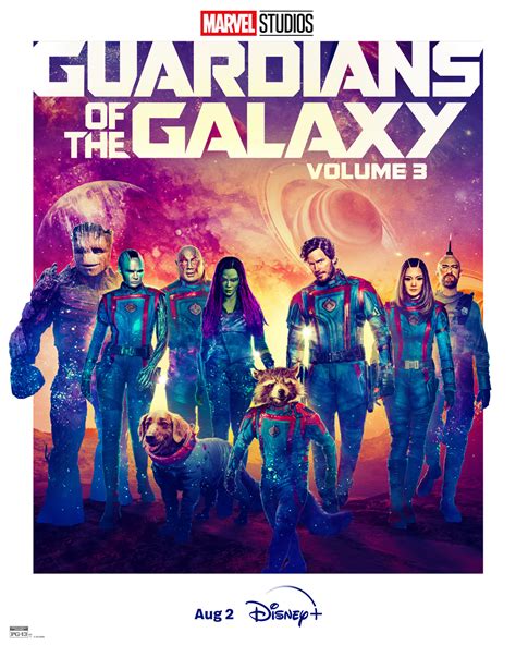 Guardians of the Galaxy Vol. 3 joins Disney+ in August