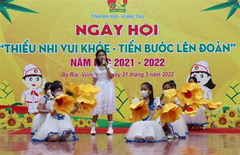 Ngày hội Thiếu nhi vui khỏe - Tiến bước lên Đoàn - Báo Bà Rịa - Vũng Tàu điện tử