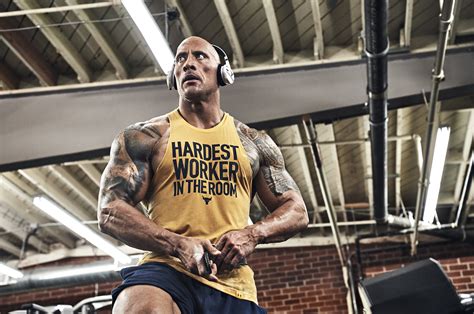 Dwayne Johnson just dropped his latest Project Rock ad campaign