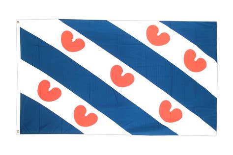 Friesland - 3x5 ft Flag (90x150 cm) - Royal-Flags