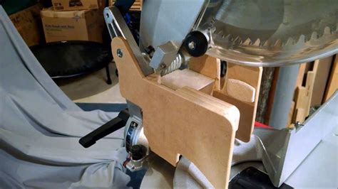 Miter Saw Dust Collection - YouTube