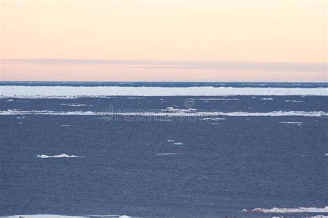 Arctic Landscape of the Arctic Ocean. Ice and Cold Stock Image - Image ...