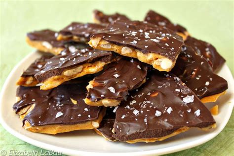 Sea Salted Chocolate Peanut Brittle Recipe