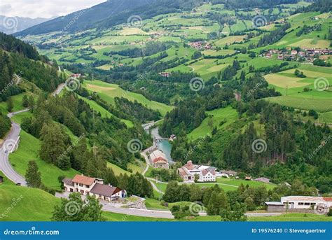 Rural Villages, Austrian Alps Stock Photo - Image: 19576240