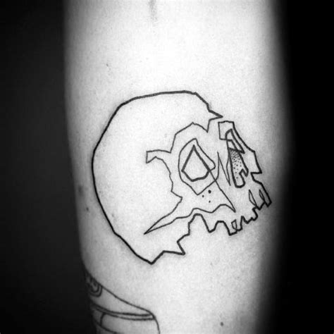 50 Small Skull Tattoos For Men - Mortality Design Ideas