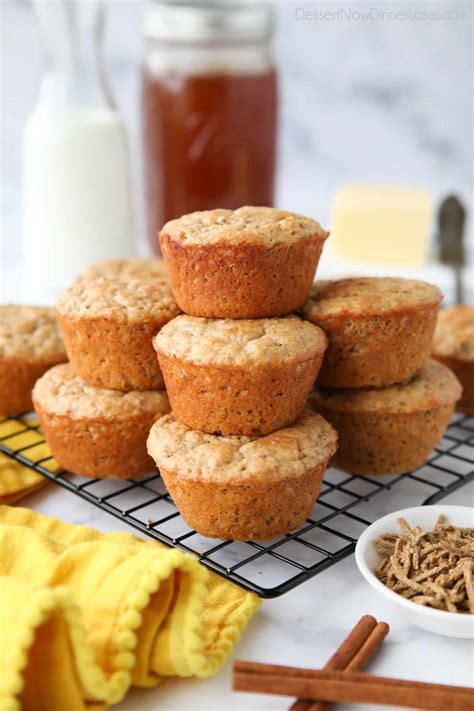 All Bran Muffins Recipe | Dessert Now Dinner Later