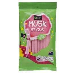 Musk Sticks 160g - The Australian Food Shop | Australian food, Food ...