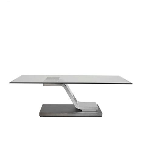 Mauris Square End Table | Silver | Modern end tables, End tables, Rectangular coffee table