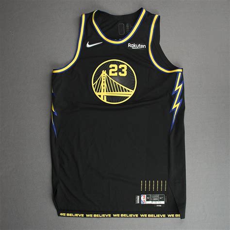 Draymond Green - Golden State Warriors - Game-Worn City Edition Jersey - 2022 NBA Playoffs | NBA ...