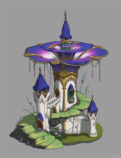 ArtStation - Elf house