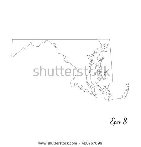 maryland outline clipart free - Clipground