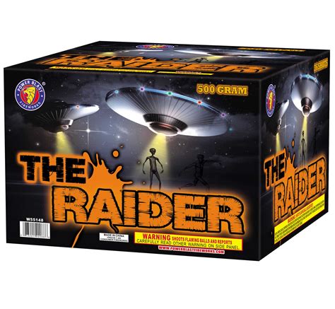 W55148 The Raider-POWER BLAST FIREWORKS