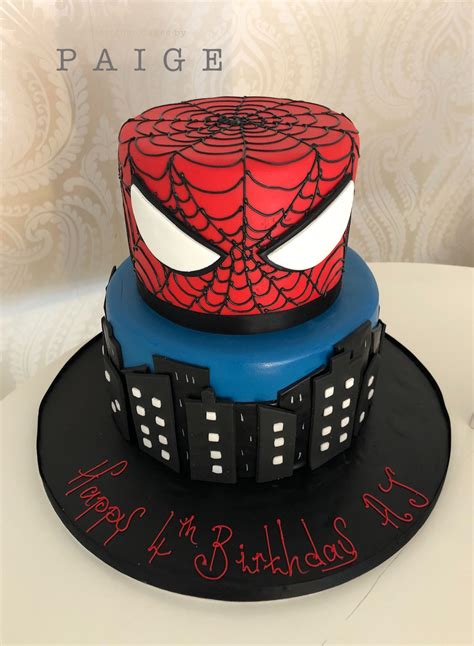 Boys Spider-Man cake | Superhero birthday cake, Marvel birthday cake ...