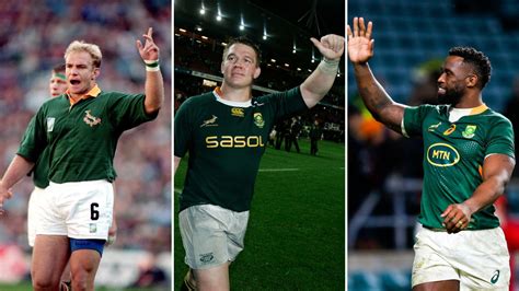 Springboks: Newspaper ranks the 30 greatest players of the past 40 ...