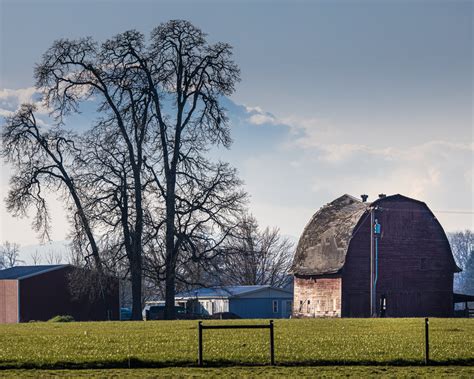 Linn County, Oregon barns - Scenic images (aerial and ground, panoramas ...