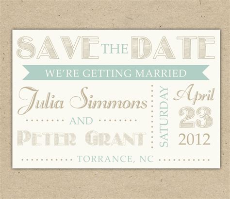 Free Printable Save The Date Birthday Invitations Unique Printable | Printable Save The Date ...