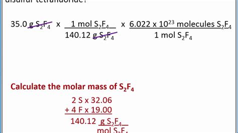 CHEMISTRY 101 - Molar mass of a compound - YouTube