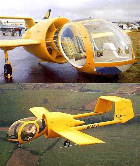 The Edgley EA-7 Optica... | Aircraft design, Airplane design, Vintage aircraft