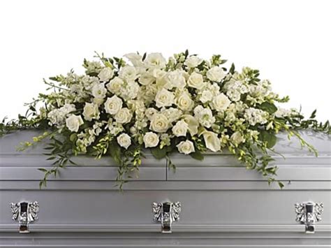 Purity and Peace Casket Spray – Vegas Flowers Delivery