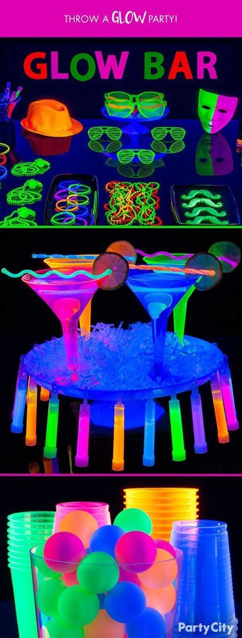 Party Ideas | Glow birthday party, Blacklight party, Neon party