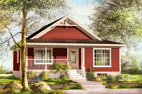 Petite One Story Cottage - 80552PM | Architectural Designs - House Plans