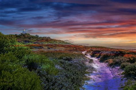 Sunset at Cape Baily Lighthouse by ksean - VIEWBUG.com