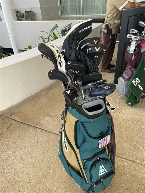 Askecho Silencer Golf Cart Bag 15 Way Full length SLC-130 / Olive Gree