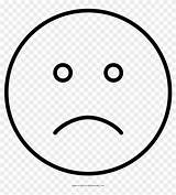 Frown Coloring Page  Smiley HD Png Download 1000x1000 1553647 sketch template