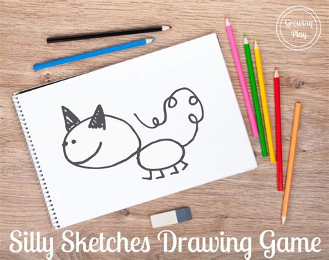 Pencil and Paper Drawing Game - Growing Play