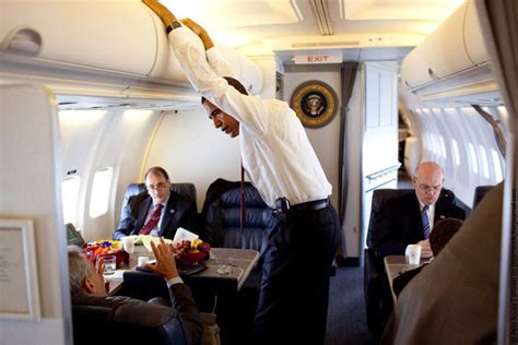 Obama in Air Force One Cabin - Interior Design Ideas