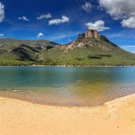 Castle mountain Wellington lake | Monument valley, Natural landmarks, Lake