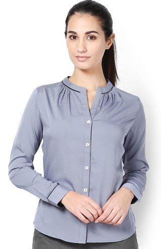 20 Best Formal Shirts for Women With Latest Designs | Formal shirt design, Ladies shirts formal ...