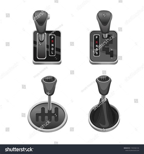 Car gear shift Stock Illustrations, Images & Vectors | Shutterstock