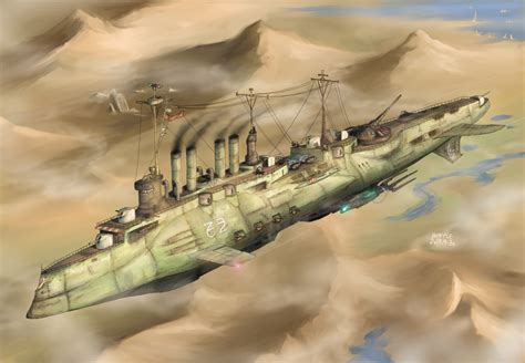 Attack Cruiser Tripla by Waffle0708 on deviantART | Dieselpunk ...