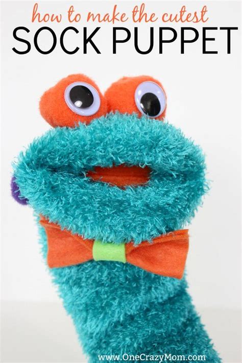 How to make a Hand Puppet - Easy DIY Sock Puppet