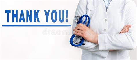 Words - Thank You on a White Background. Medical Concept Stock Image - Image of treatment ...