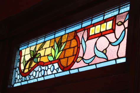 Stained Glass Transom Window – Photos Public Domain