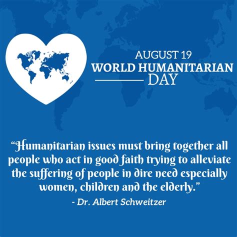 World Humanitarian Day quotes Template | PosterMyWall