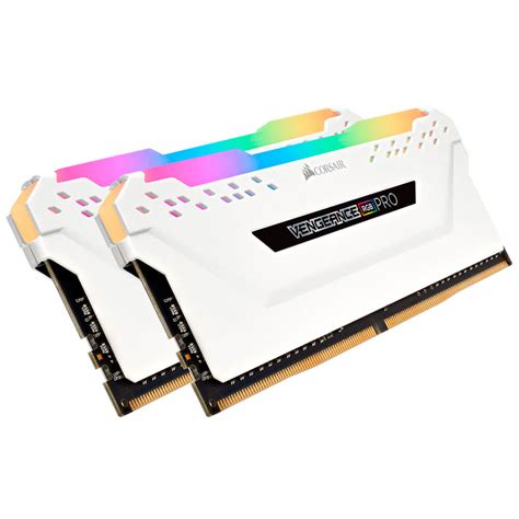 Memoria RAM DDR4 16GB 3200MHz Corsair Vengeance RGB PRO 2x8GB / Blancas / CMW16GX4M2C3200C16W ...