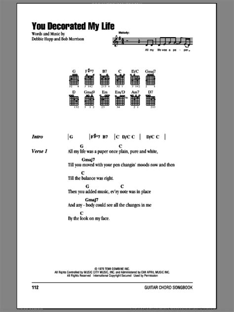 In My Life Chords - Sheet and Chords Collection