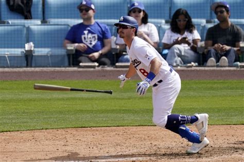 Zach McKinstry off to torrid start as Dodgers sweep Nationals - Los ...