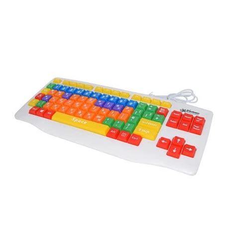 Buy Playlearn Children's Computer USB Keyboard - Upper Case & Lower Case - Color Coded SEN ...