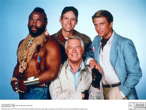 The A-Team: B. A. Baracus (Mr. T), Hannibal, Murdock, Faceman... | The a team, A team van ...