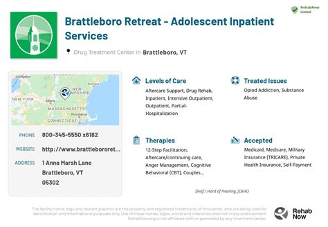 Brattleboro Retreat - Adolescent Inpatient Services in VT