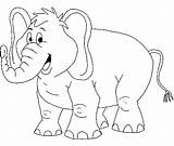 Coloring Elephant Pages Adult Popular Coloringhome Sketch Page sketch template